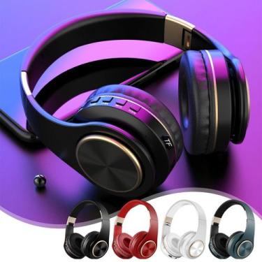 Imagem de Fone de ouvido sem fio com cancelamento de ruído genérico Bluetooth 5.