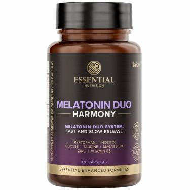 Imagem de Melatonina Duo Harmony 120 Cápsulas – Essential Nutrition-Unissex