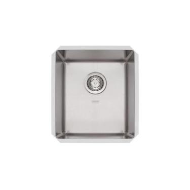 Imagem de Cuba de Embutir Quadrum 34U Tramontina 34x40x20cm Aço Inox Acetinado O