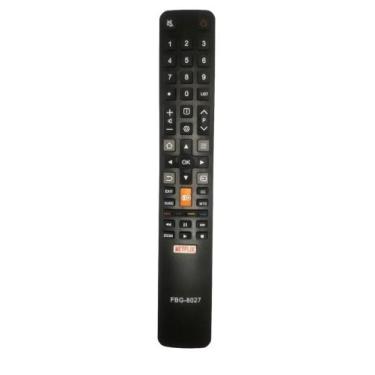 Imagem de Controle Remoto Compartilha Tv Tcl Smart Rc802n L55s4900fs Netflix Glo