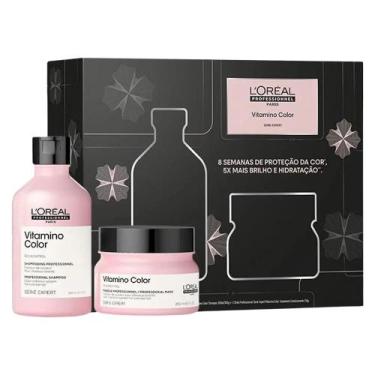 Imagem de Kit L'Oréal Vitamino Color Shampoo 300ml + Máscara 250g - L'Oréal Prof
