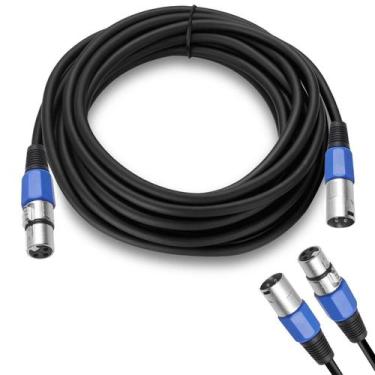 Imagem de Cabo De Microfone Balanceado Xlr Macho Fêmea Mxt - 10 Metros