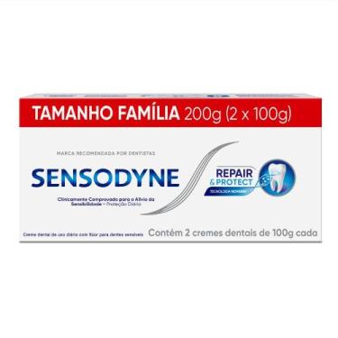 Imagem de Creme Dental Sensodyne Repair Protect Sensibilidade 2 Unidades 100g