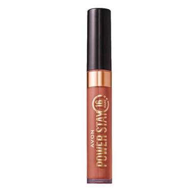 Imagem de Batom Liquido Avon Power Stay 16h 6ml - Maquiagem, nude queimado (ante
