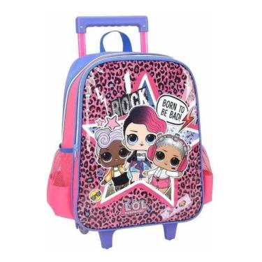Imagem de Mochila Infantil  Menina Boneca Lol  Rodinha Costas - LUXCEL
