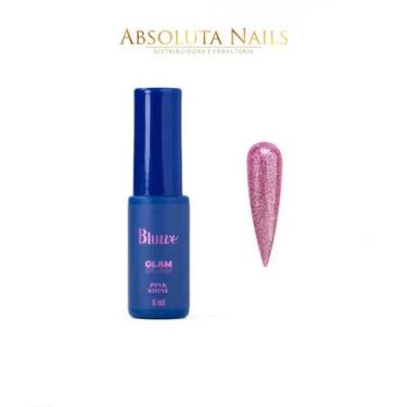 Imagem de Esmalte em gel bluwe colecao glam, PINK SHINE