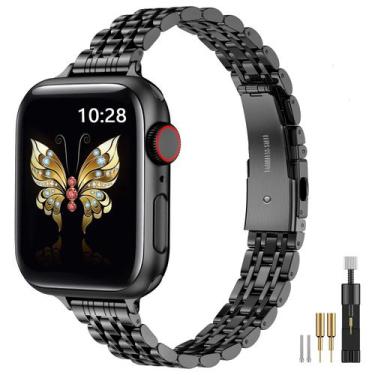 Imagem de Pulseira Apple Watch MioHHR Slim Metal 42 mm/41 mm/40 mm/38 mm