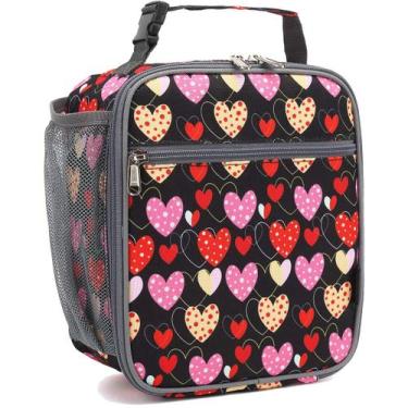Imagem de Lancheira FlowFly Kids Isolated Soft Bag Mini Cooler Heart