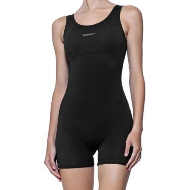 Imagem de Macaquinho Feminino Speedo Basic Preto - 177953, GG3