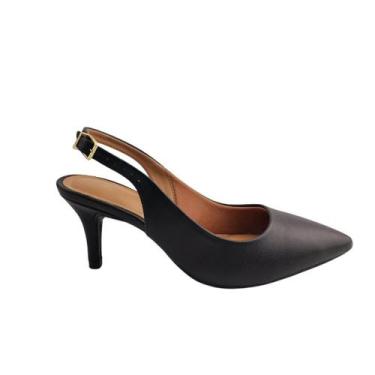 Imagem de Scarpin Feminino Vizzano 1185.700, Preto, 35