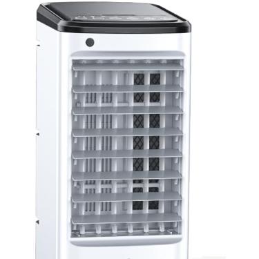 Imagem de CENSTECH Refrigerador de ar evaporativo, climatizador de pântano com temporizador de 12H para desligamento automático, 6 pacotes de gelo atualizados, ar condicionado sem janelas de 3 velocidades