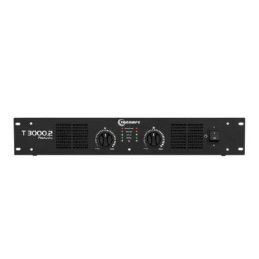Imagem de Amplificador Profissional Multicanal Class D T 3000.2 Taramps - 902464