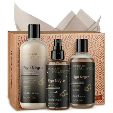 Imagem de Presente Para Namorada Dia Dos Namorados Kit Figo Negro Luxo Completo 