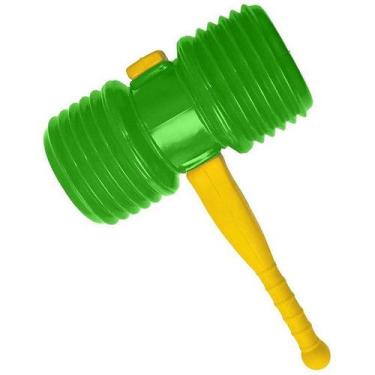 Imagem de Copa Do Mundo Martelo Sanfona 30cm Verde/am. - Leplastic