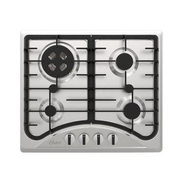 Imagem de Cooktop a Gás Semiprofissional Oster OTOP601-BIV 4 Bocas em Inox com Acendimento Automático Bivolt