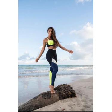 Imagem de Conjunto Fitness Via Marfia tecido duplo Tam M e GG