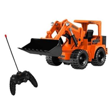Imagem de Caminhão com Controle Remoto Laranja Unik - TT2107 - Unik Toys