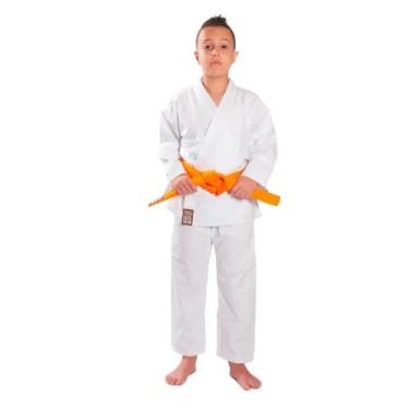 Imagem de Kimono Haganah Karatê Reforçado Branco - Infantil, M000