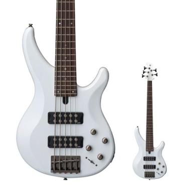 Imagem de Baixo 5 Cordas Yamaha TRBX305 WH White Ativo Mahogany