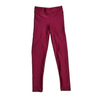 Imagem de Calça Legging Infantil - Vinho - Banho Maria, 6