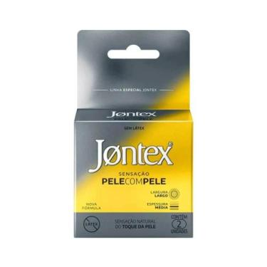 Imagem de Preservativo Masculino Jontex Pele com Pele com 2un