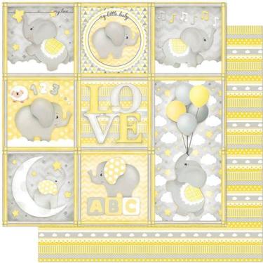 Imagem de SCRAP DECOR DUPLA FACE SD 817 - Papel para Scrapbook Litoarte 30,5 x 3