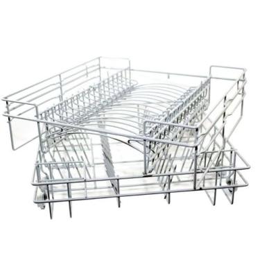 Imagem de Conjunto cesto Grades Internas Lava Louça Brastemp W10515822 - WHIRLPO