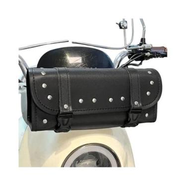 Imagem de Bolsa De Ferramentas Universal Preta Para Motocicleta, Bolsa De Guidão