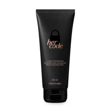 Imagem de Loção Hidratante Desodorante Corporal Her Code 200ml - Boticário