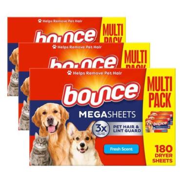 Imagem de Amaciante em Lenços Bounce Mega 3X Proteção Contra Pelos de Animais 18