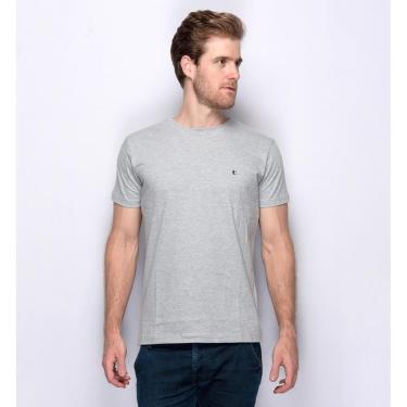 Imagem de Camiseta Básica Lisa Teodoro Moderna Algodão Nobre Masculina-Masculino