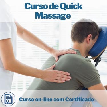 Imagem de Curso on-line de Quick Massage com Certificado