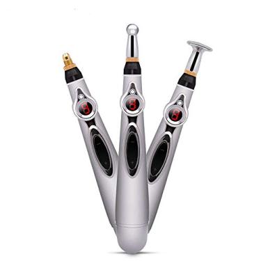 Imagem de Caneta de Acupuntura Elétrica, Massageador Corporal, Ímã de Alívio Da Dor, Multi-funcional 9-Níveis, Instrumento de Terapia Massagem Relaxamento, Ajcoflt