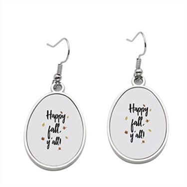 Imagem de Brinco Happy Fall y All - Brincos com pingente para meninas - Presente de festa de aniversário dos namorados