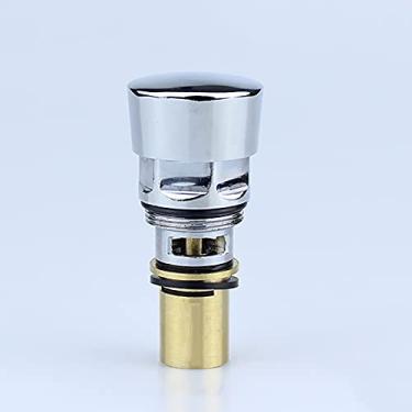 Imagem de Cartuchos de torneira, substituição de cartucho de cerâmica de latão, válvula de torneira, cartucho de pressão manual, botão de válvula de fechamento automático