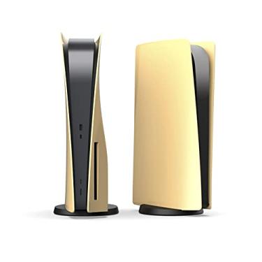 Imagem de Conjunto De Placa Frontal De AcessóRios PS5 Para Playstation 5 Disc Edition, Capa Protetora Anti-Riscos à Prova De Poeira Abs, Placa Frontal De SubstituiçãO Para EdiçãO De Disco PS5