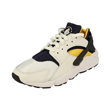 Imagem de Nike Air Huarache tênis de corrida masculino, Branco/Varsity Maize-Midnight N, 9