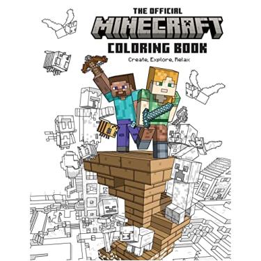 Imagem de The Official Minecraft Coloring Book: Create, Explore, Relax!: Colorful Storytelling for Advanced Artists