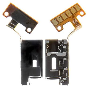 Imagem de Peças de reparo de cabo flexível compatíveis com LG K10 (2017) M250, K10 (2017) X400, K7 (2017) X230, K8 (2017) M200N, K8 (2017) US215, K8 (2017) X240 Dual Sim (conector de fone de ouvido) )