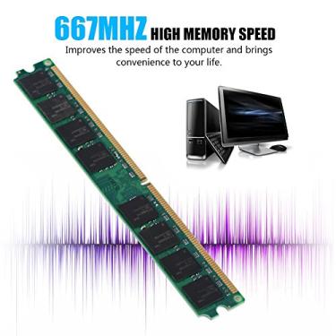 Imagem de DDR2 PC2-5300 Memória 2G 667 MHz Memória Ram para DDR2 PC2-5300 Desktop PC Placa de módulo 240Pin compatível para placa-mãe Intel/AMD