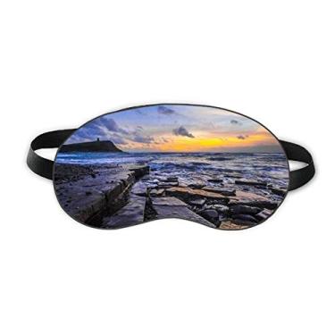 Imagem de Ocean Stone Water Science Nature Picture Sleep Eye Shield Soft Night Vlindfold Shade Cover