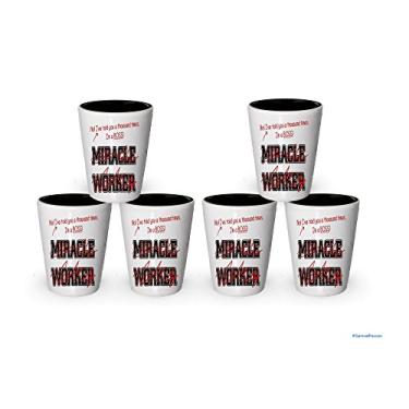 Imagem de Copo de shot I'm Boss - Not a Miracle Worker Boss Gifts (6)