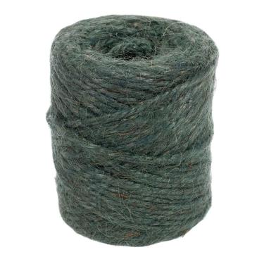 Imagem de Corda Paracord West Coast com 150 pés de tudo-natural 3 camadas de fio de juta (verde)