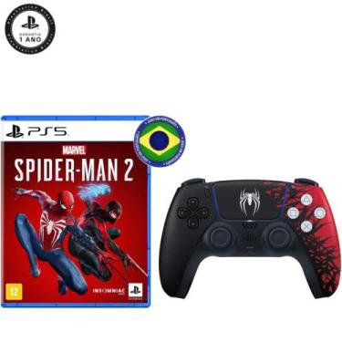 Playstation 5 + Jogo Marvels Spider Man 2 825 Ssd Bivolt