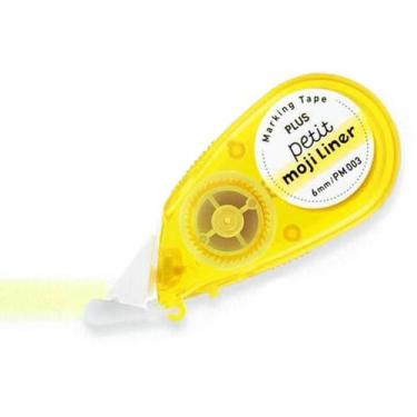 Imagem de Marca Texto em Fita petit moji Liner Pentel, AMARELO