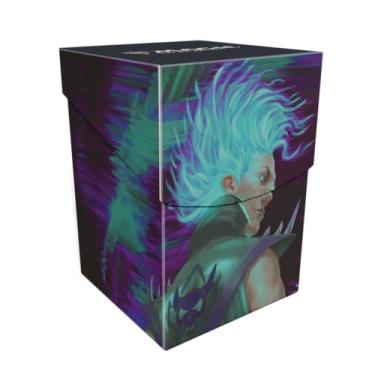 Imagem de Ultra Pro - Aetherdrift Winter, Cursed Rider 100+ Deck Box® para Magic: The Gathering, suporte de baralho, acessório MTG, estojo de cartão colecionável, caixa de armazenamento Magic The Gathering D&D