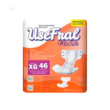 Imagem de Fralda Geriatrica Use Fral Master 1 Pacote Tamanho  XG Acima de 90 kg 