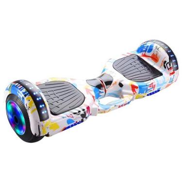 Imagem de Hoverboard Skate Elétrico 6.5 Led Bluetooth - HYE, Branco