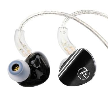 Imagem de Linsoul 7HZ SONUS 1DD+1BA Dual Driver in Ear Monitor, HiFi intra-auricular IEM, com cabo OCC destacável de alta qualidade banhado a prata, cavidade traseira de alumínio para audiófilos, fones de