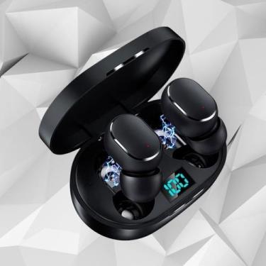 Imagem de Fone Bluetooth Sem Fio TWS com Microfone  Som Estéreo, Compacto, Conex